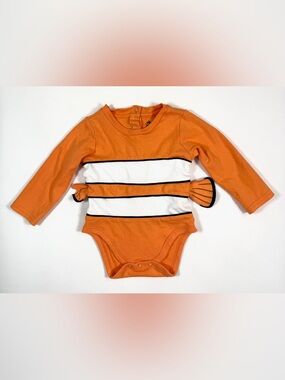 DISNEY BABY Unisex Finding Nemo Halloween Costume Bodysuit One Piece Size 18-24M